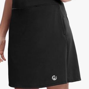 Moteepi Skort, New with tags, Women's Size M, Tennis, Golf, Black